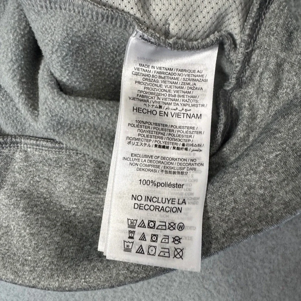 Nike Philadelphia Eagles Hoodie Fan Gear Womens Large NFL Football Pullover Gray